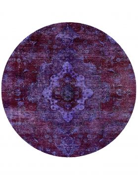 Persian vintage carpet 207 X 207 purper