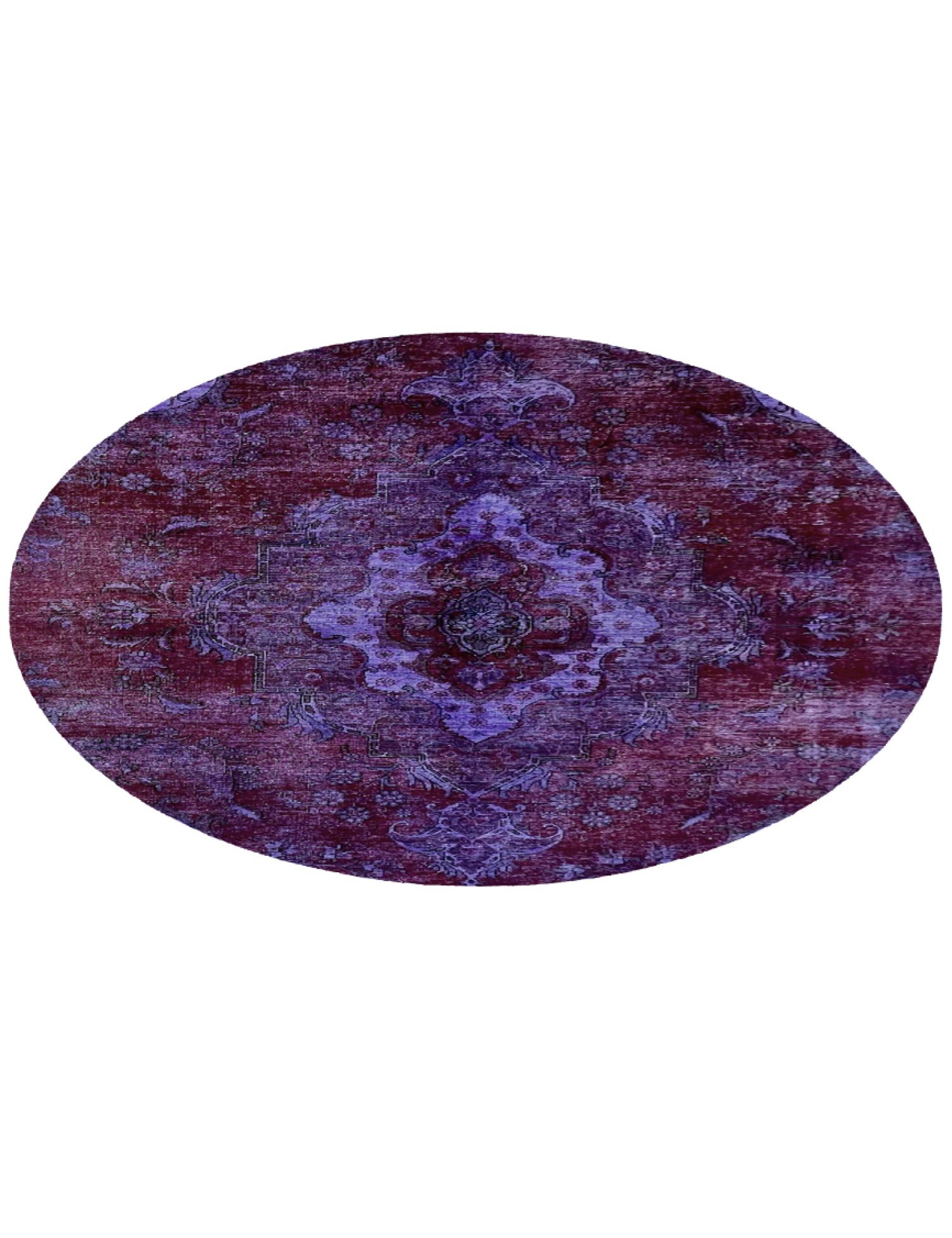 Persian vintage carpet  viola <br/>207 x 207 cm