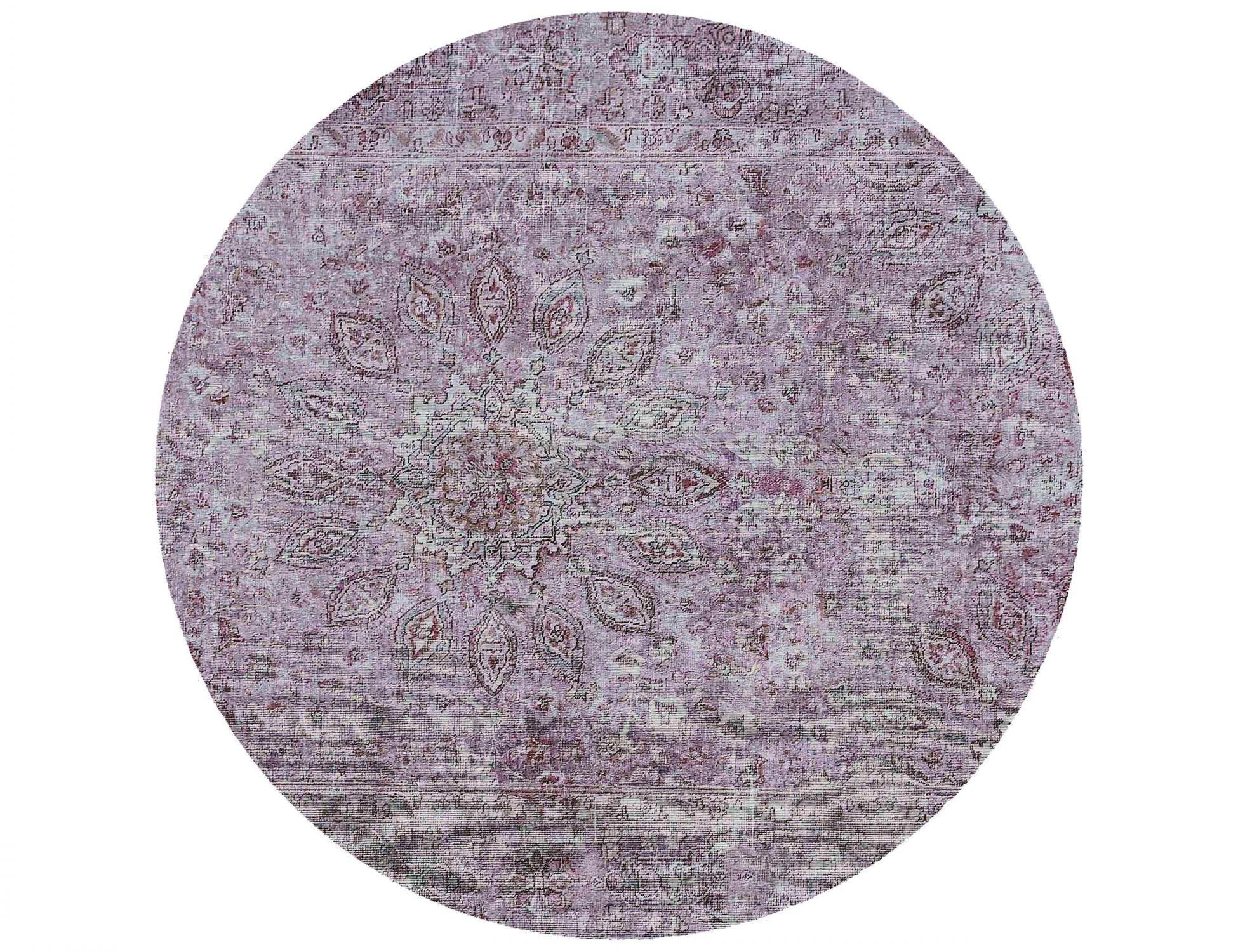 Tappeto vintage persiano  viola <br/>176 x 176 cm