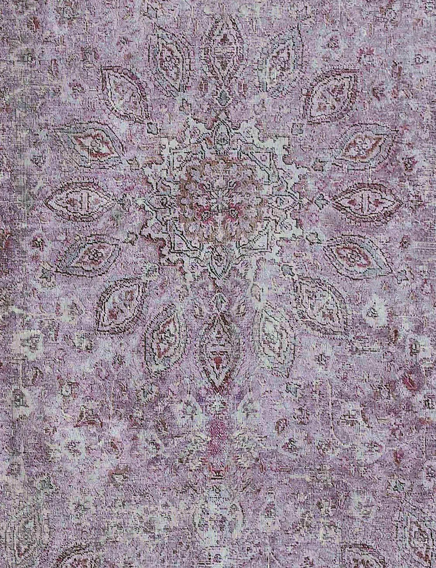 Persischer Vintage Teppich  lila <br/>176 x 176 cm