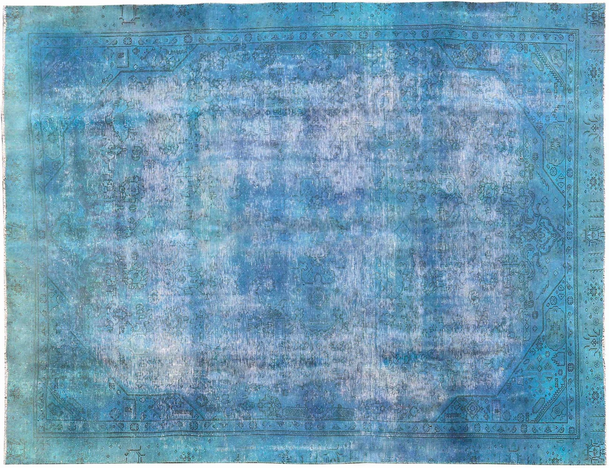 Tappeto Vintage  blu <br/>320 x 210 cm
