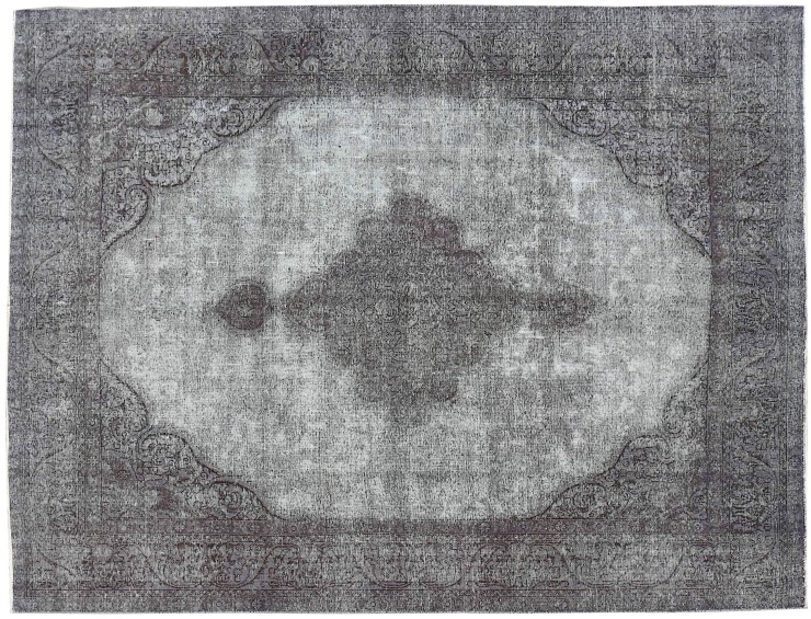 Grå Persien Vintagetæppe 387 x 299 cm