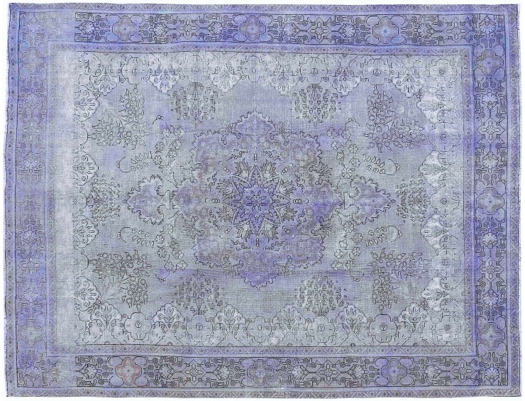 Blau Persien Vintage Teppich  380 x 290 cm