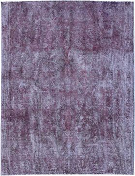 Persischer Vintage Teppich 250 x 192 lila