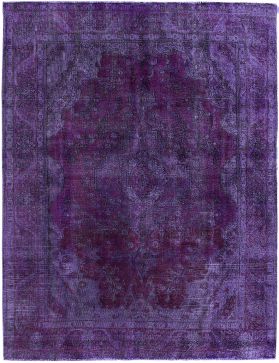 Persischer Vintage Teppich 341 x 262 lila