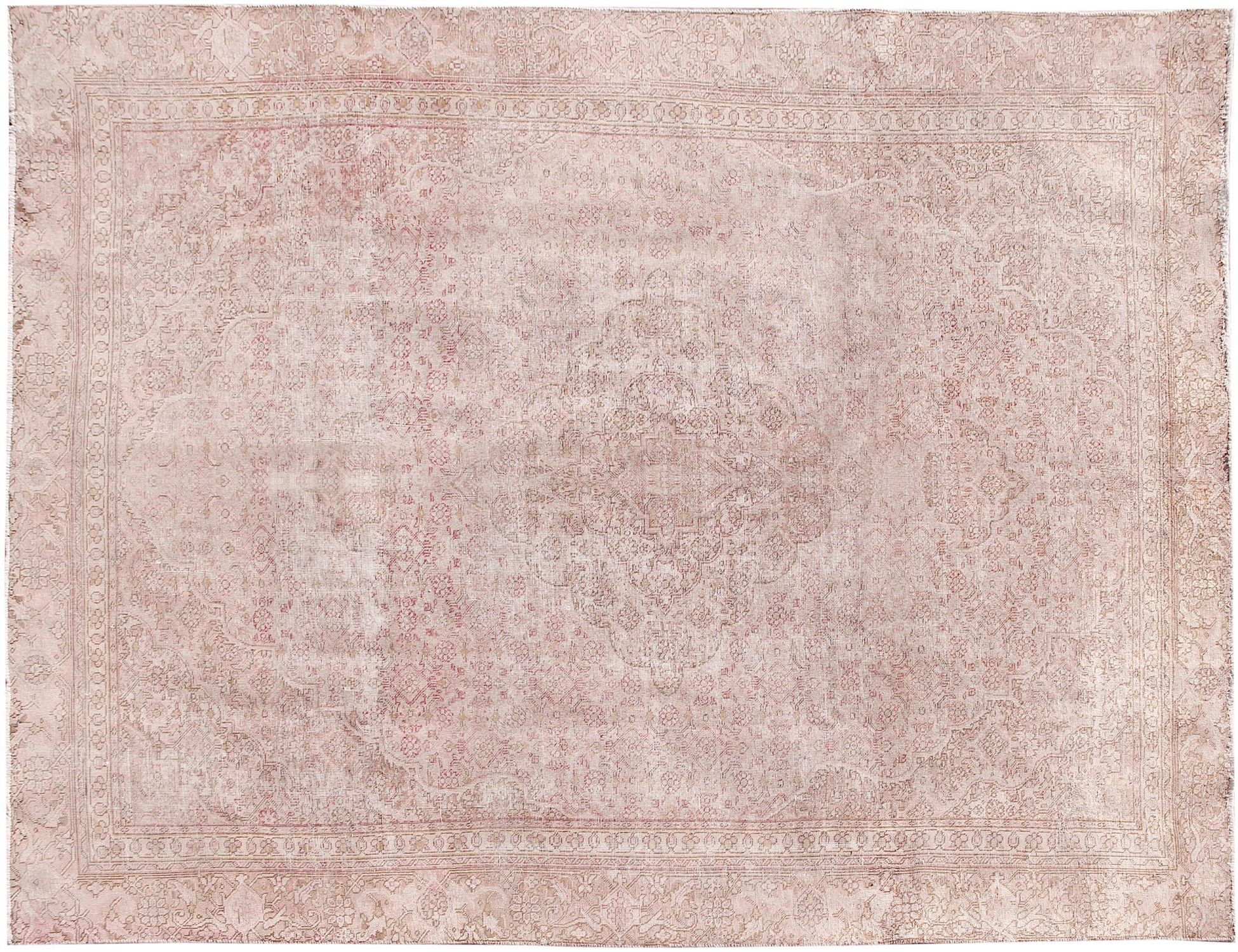 Tappeto vintage persiano  beige <br/>364 x 253 cm