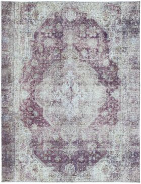 Persischer Vintage Teppich 220 x 185 grau