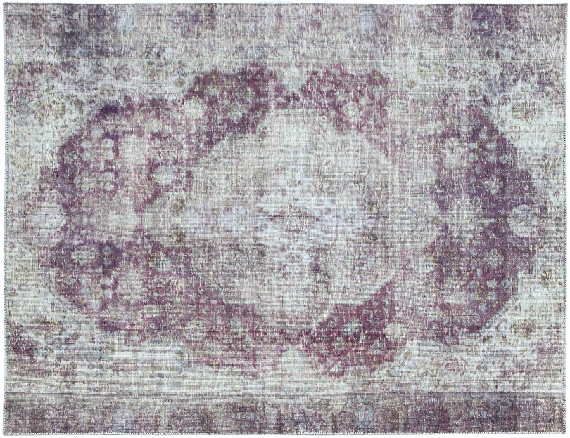 Tappeto vintage persiano  grigo <br/>220 x 185 cm