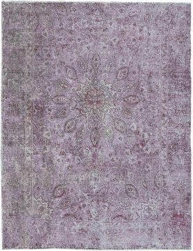 Alfombra persa vintage 220 x 176 púrpura