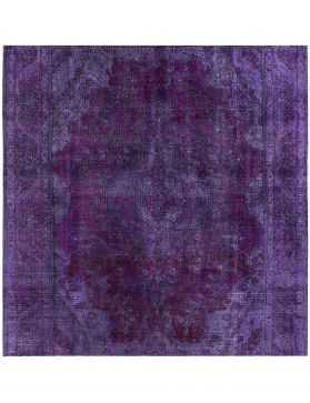 Persisk vintage matta 262 x 262 lila