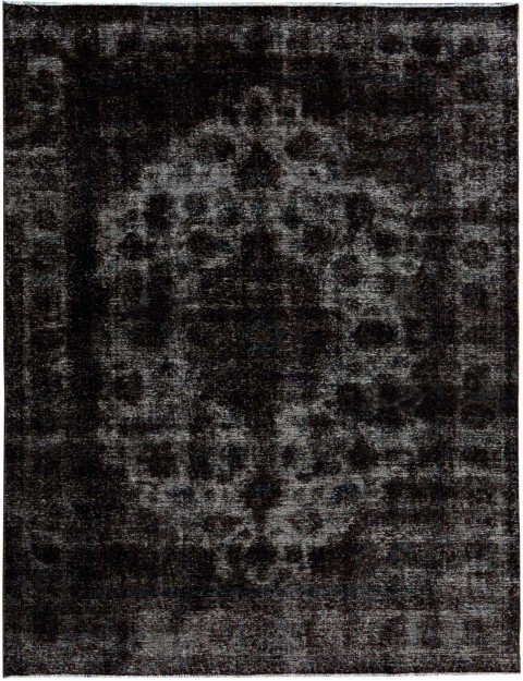 Schwarz Persien Vintage Perserteppich 347 x 250 cm