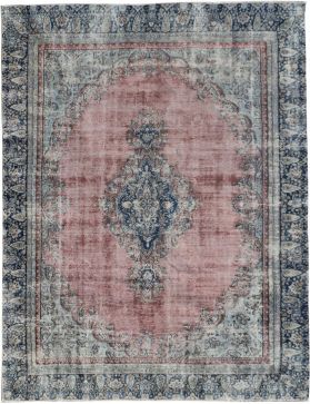 Tappeto Vintage Kerman 357 x 255 blu