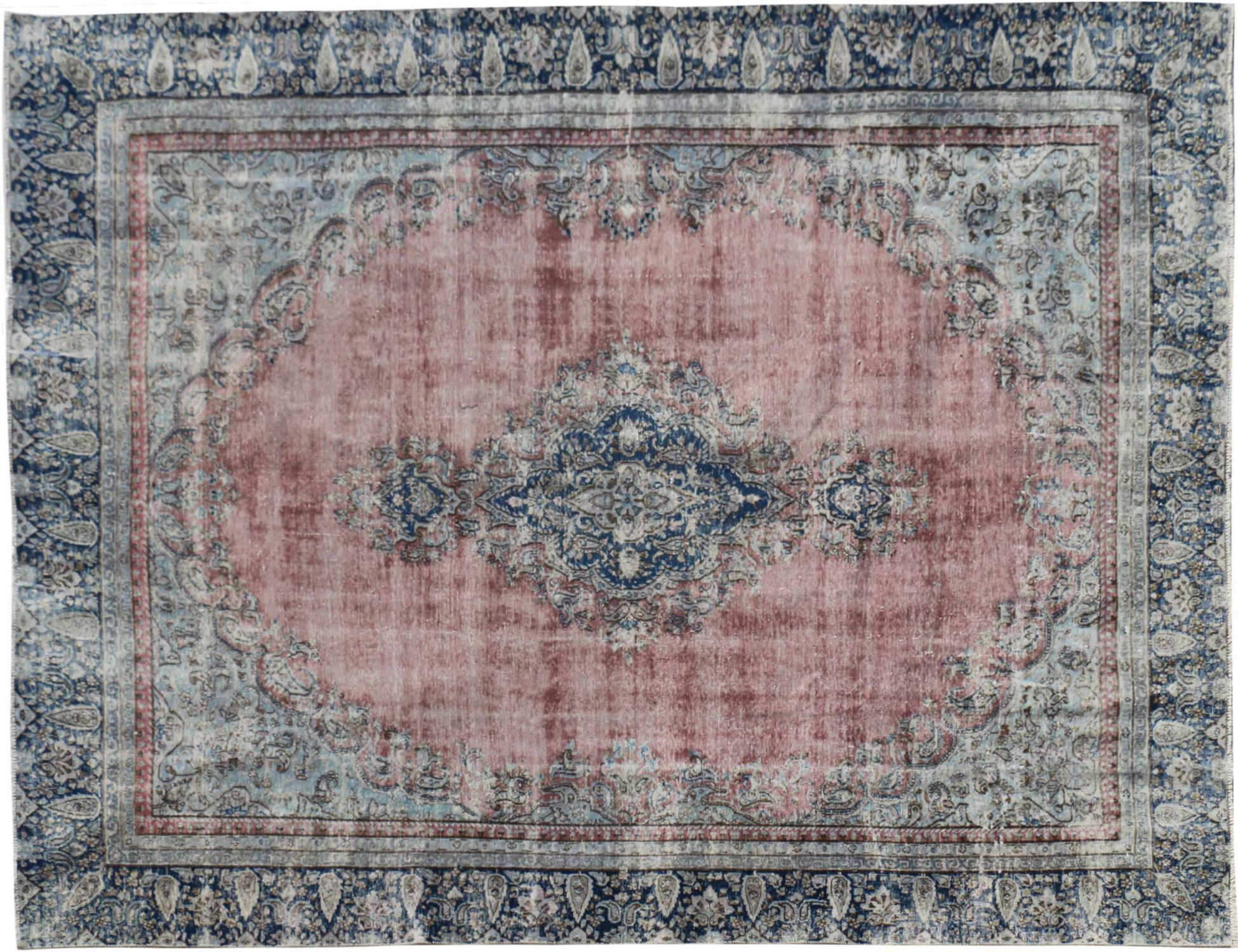 Vintage Kerman  blue <br/>357 x 255 cm