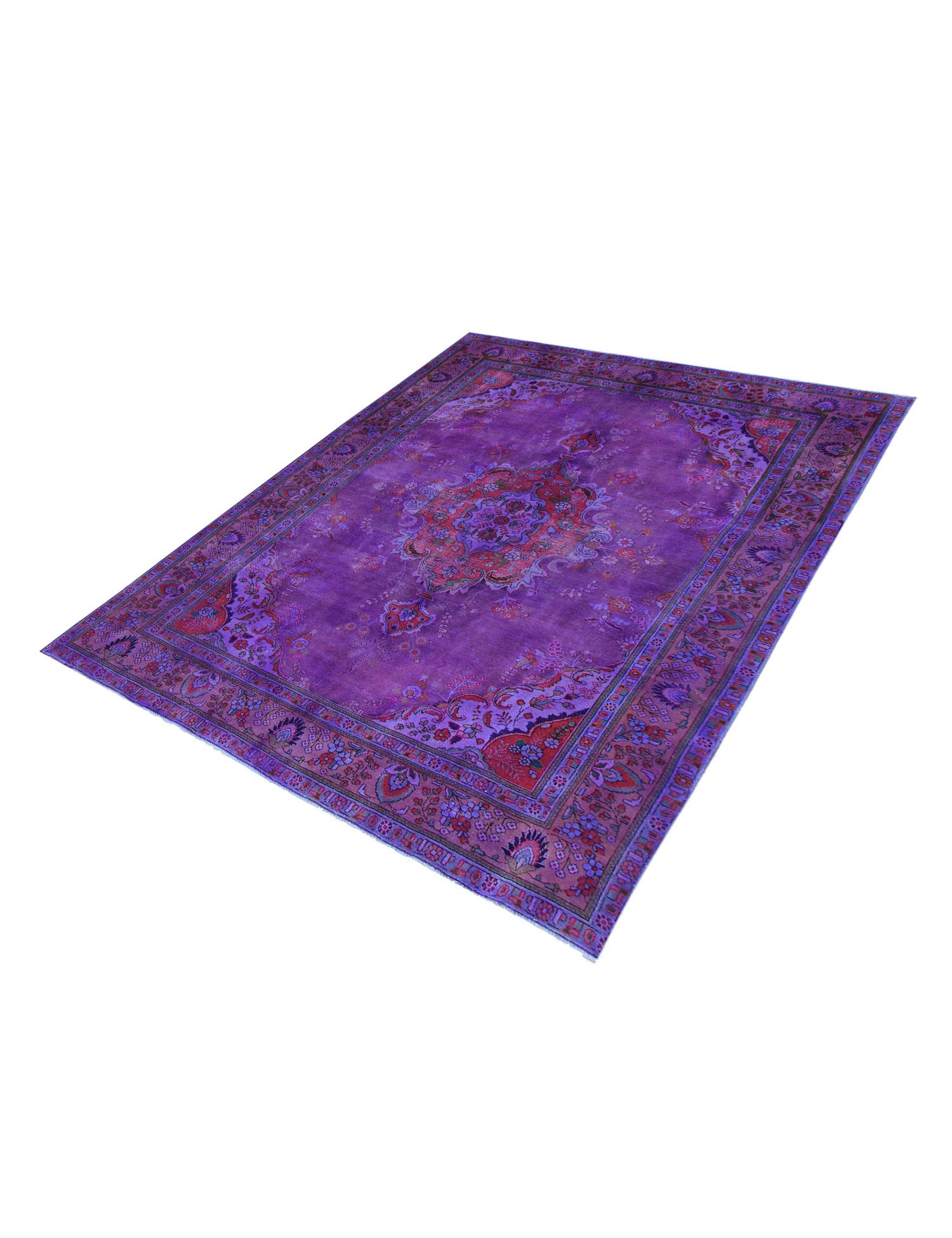 Tappeto vintage persiano  viola <br/>340 x 250 cm