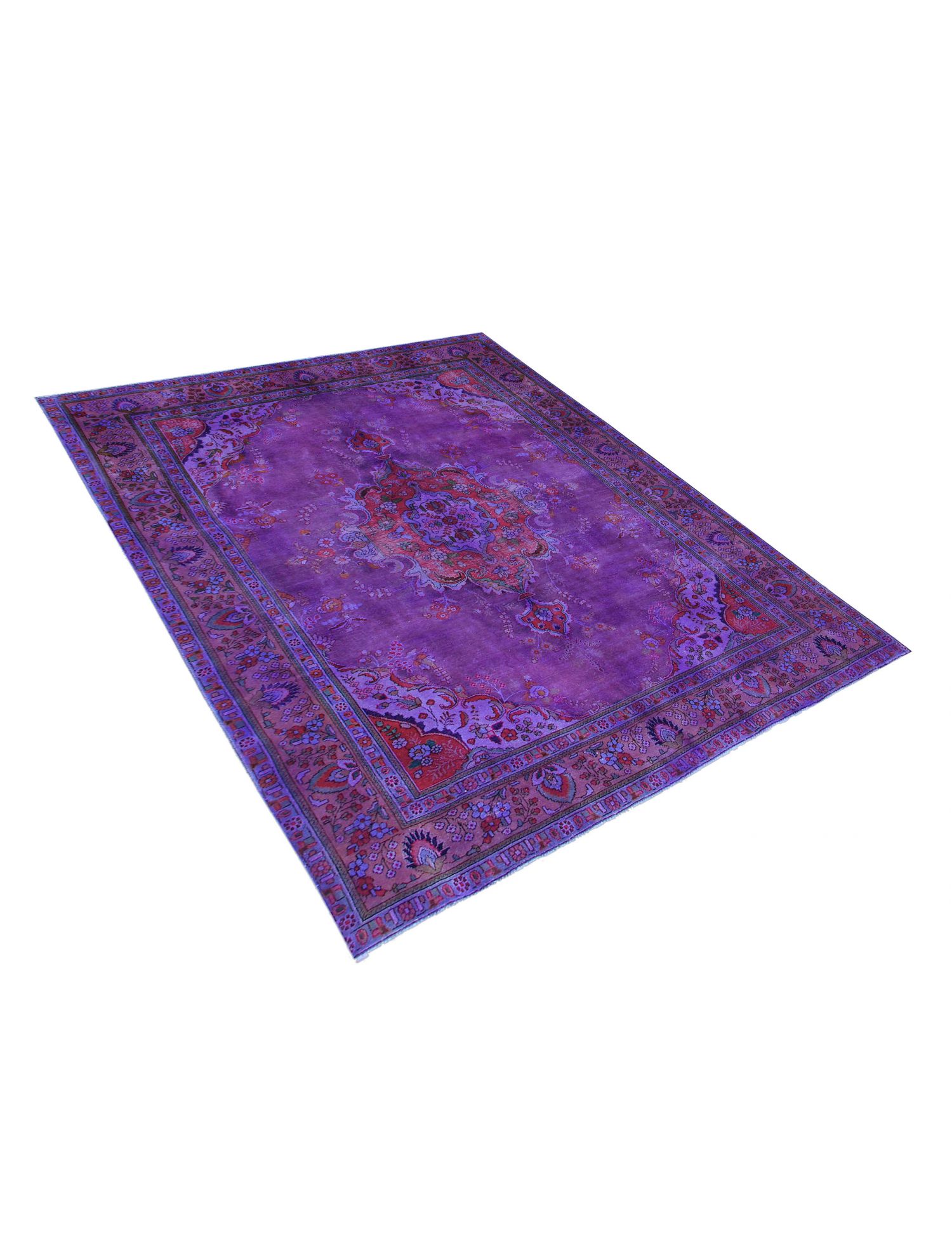 Persischer Vintage Teppich  lila <br/>340 x 250 cm