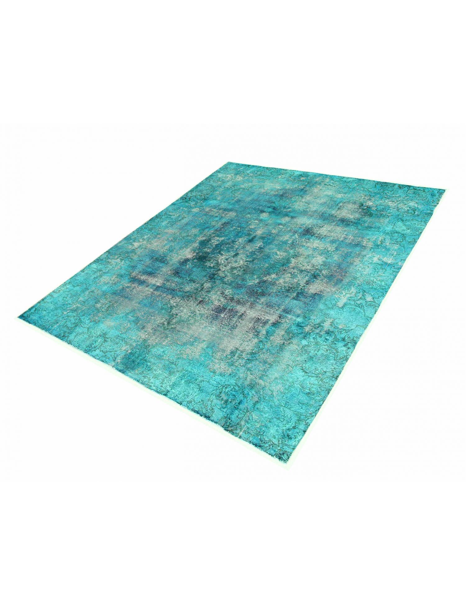 Tappeto vintage persiano  turchese <br/>376 x 280 cm