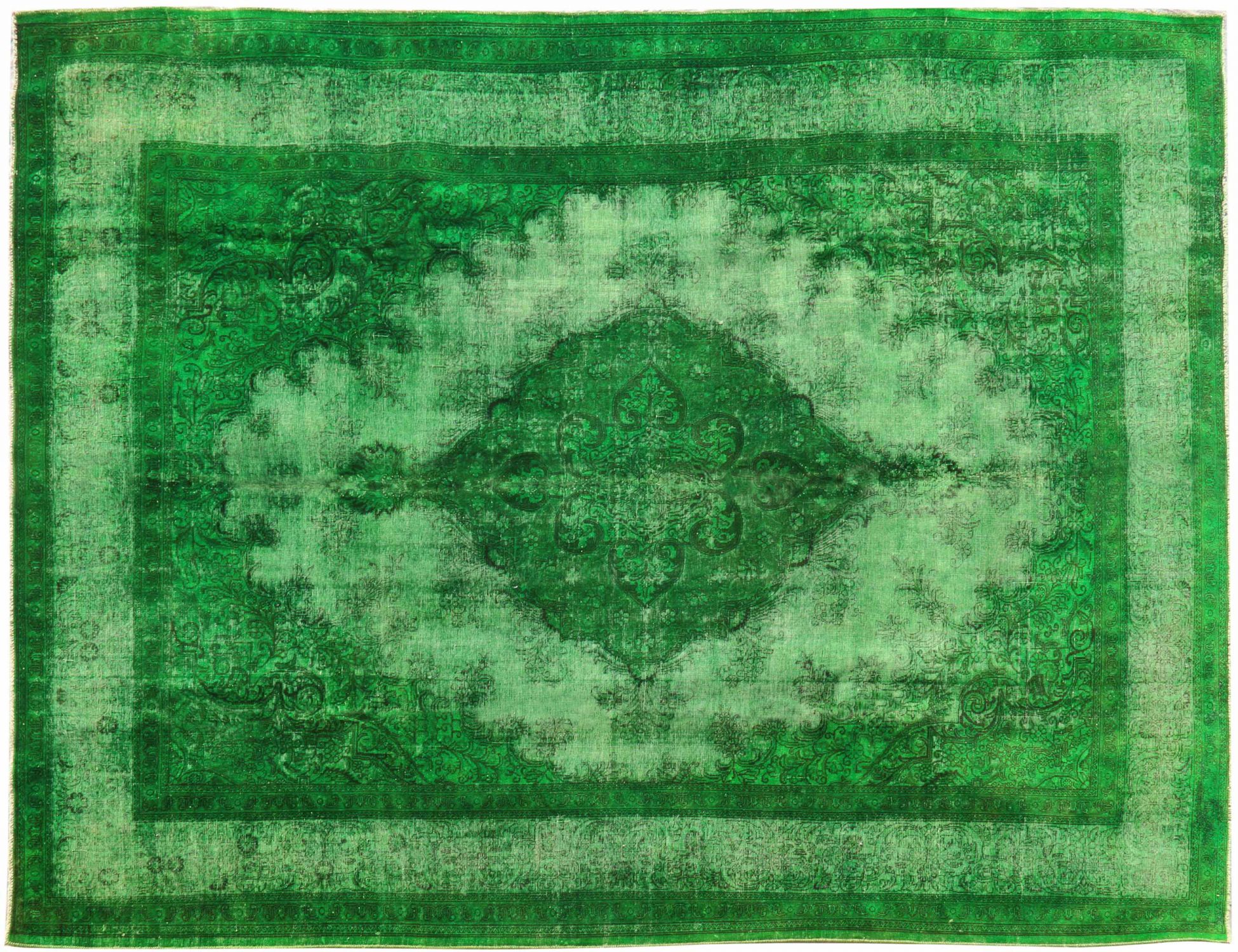 Tappeto Vintage  verde <br/>433 x 348 cm