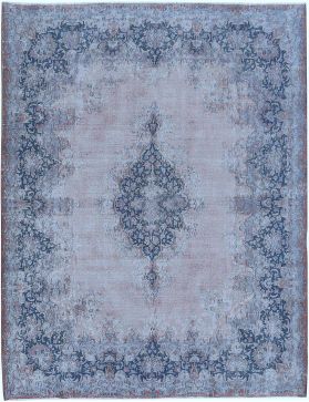 Vintage Kerman 395 x 298 blau