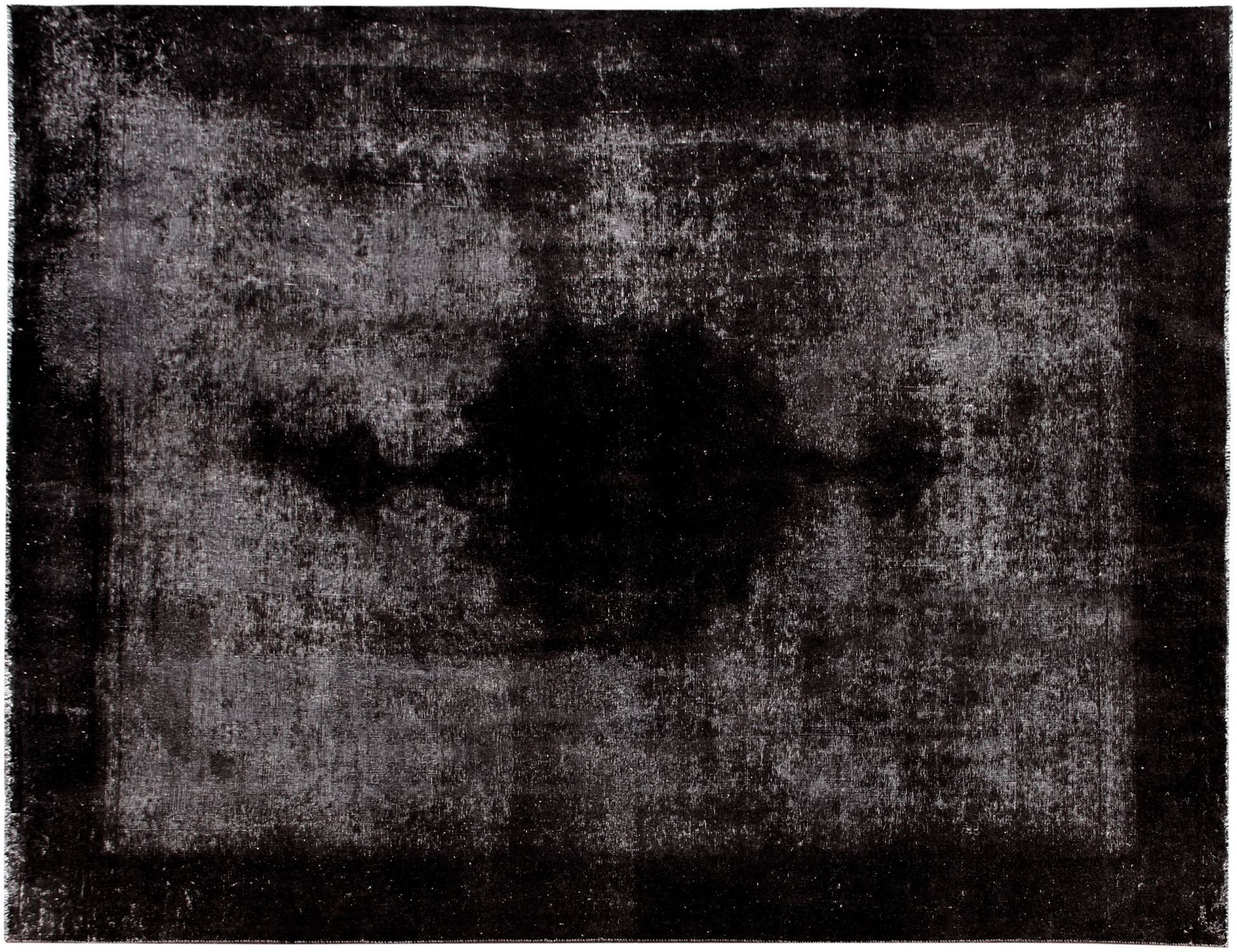 Tappeto vintage persiano  nero <br/>350 x 257 cm