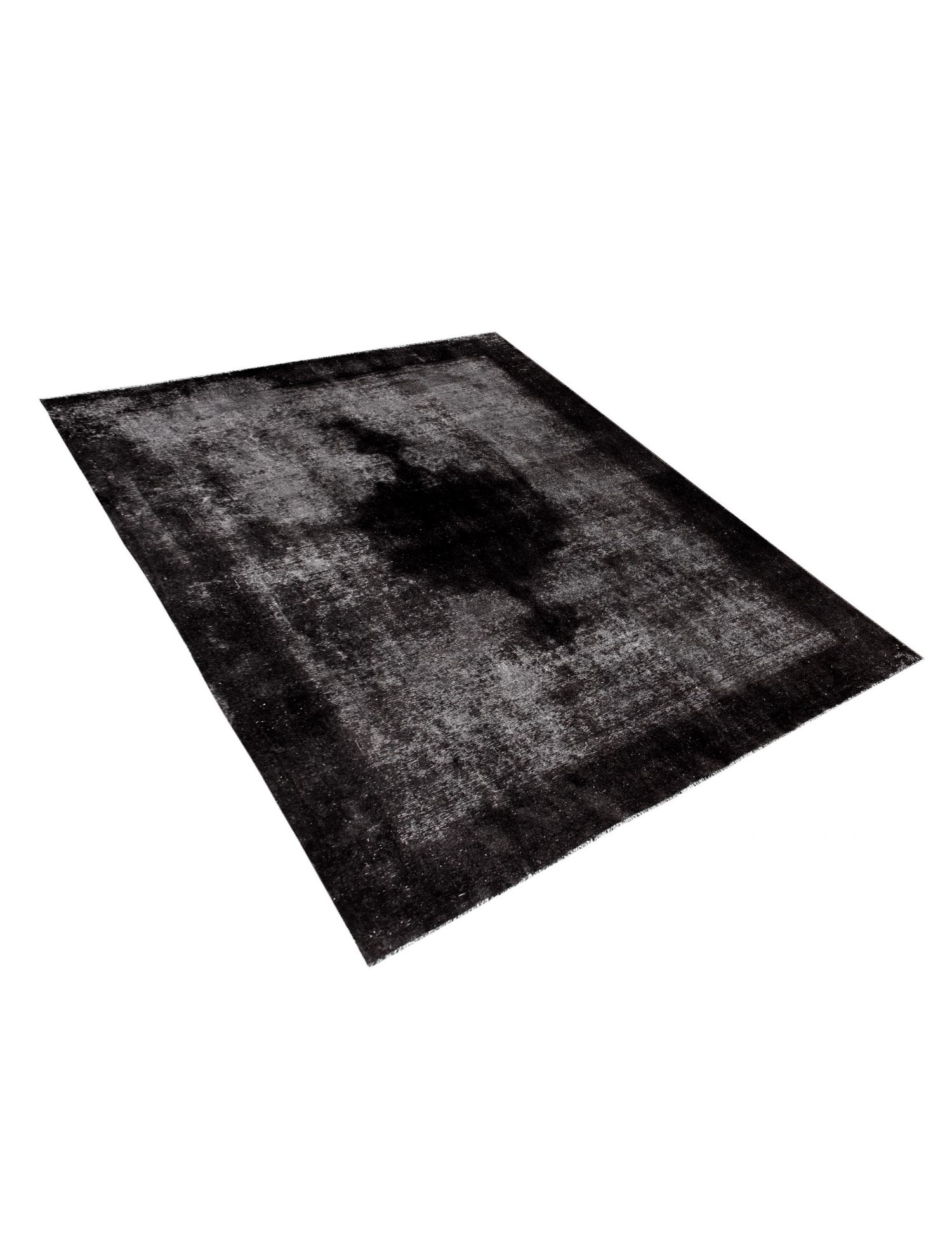 Persischer Vintage Teppich  schwarz <br/>350 x 257 cm