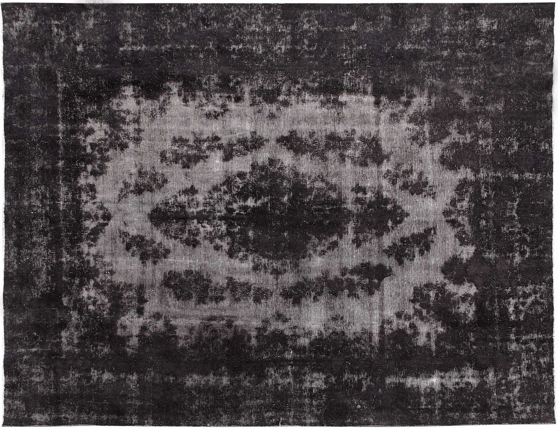 Persisk vintage teppe  svart <br/>371 x 285 cm