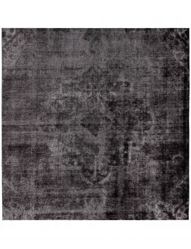 Tappeto vintage persiano  nero <br/>214 x 214 cm