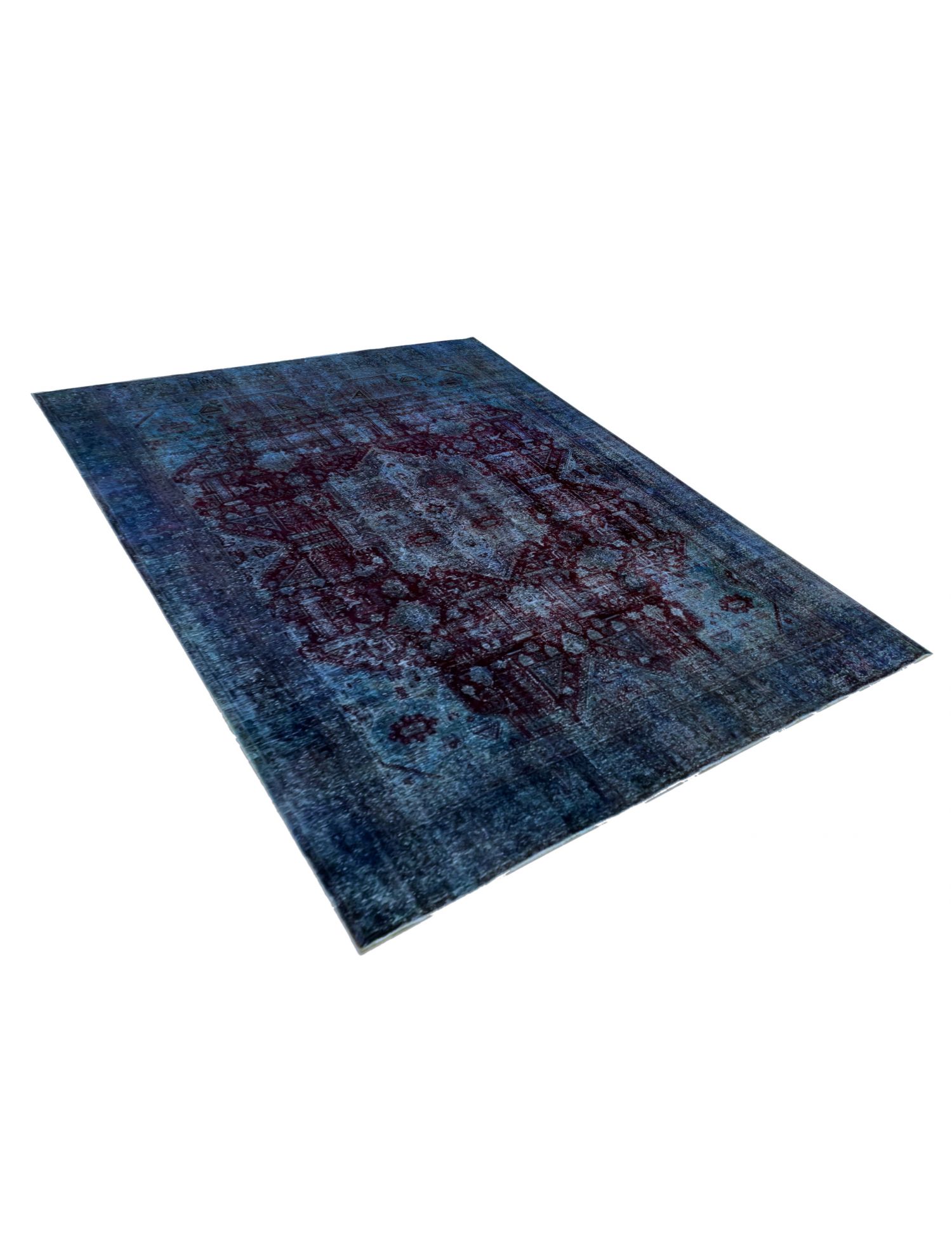 Stonewash  blå <br/>370 x 278 cm