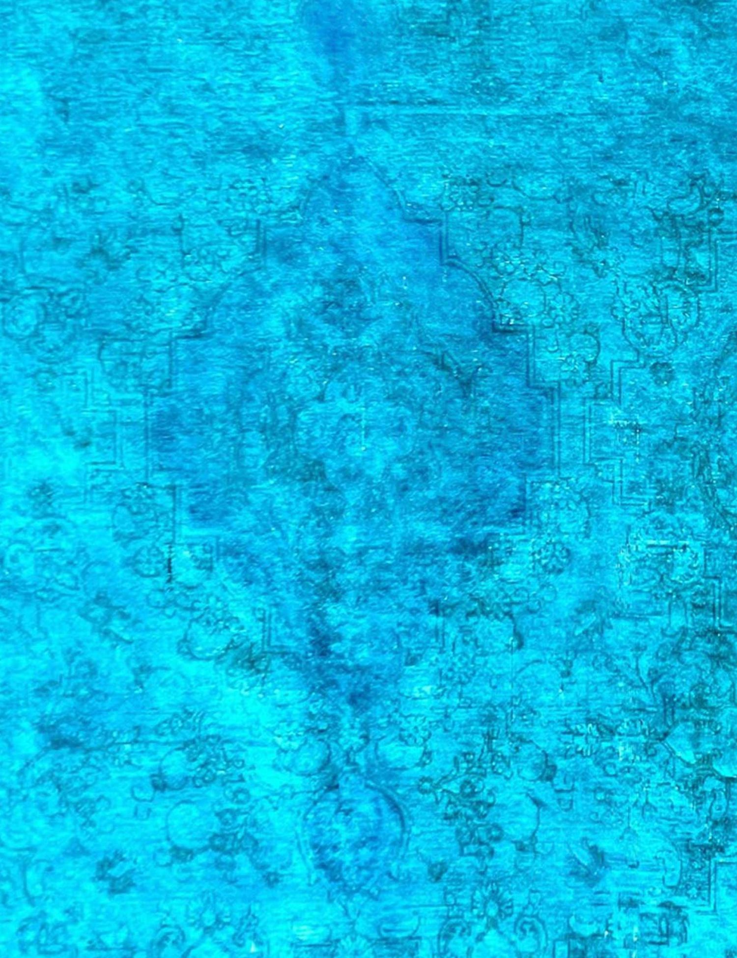 Tappeto vintage persiano  blu <br/>387 x 302 cm