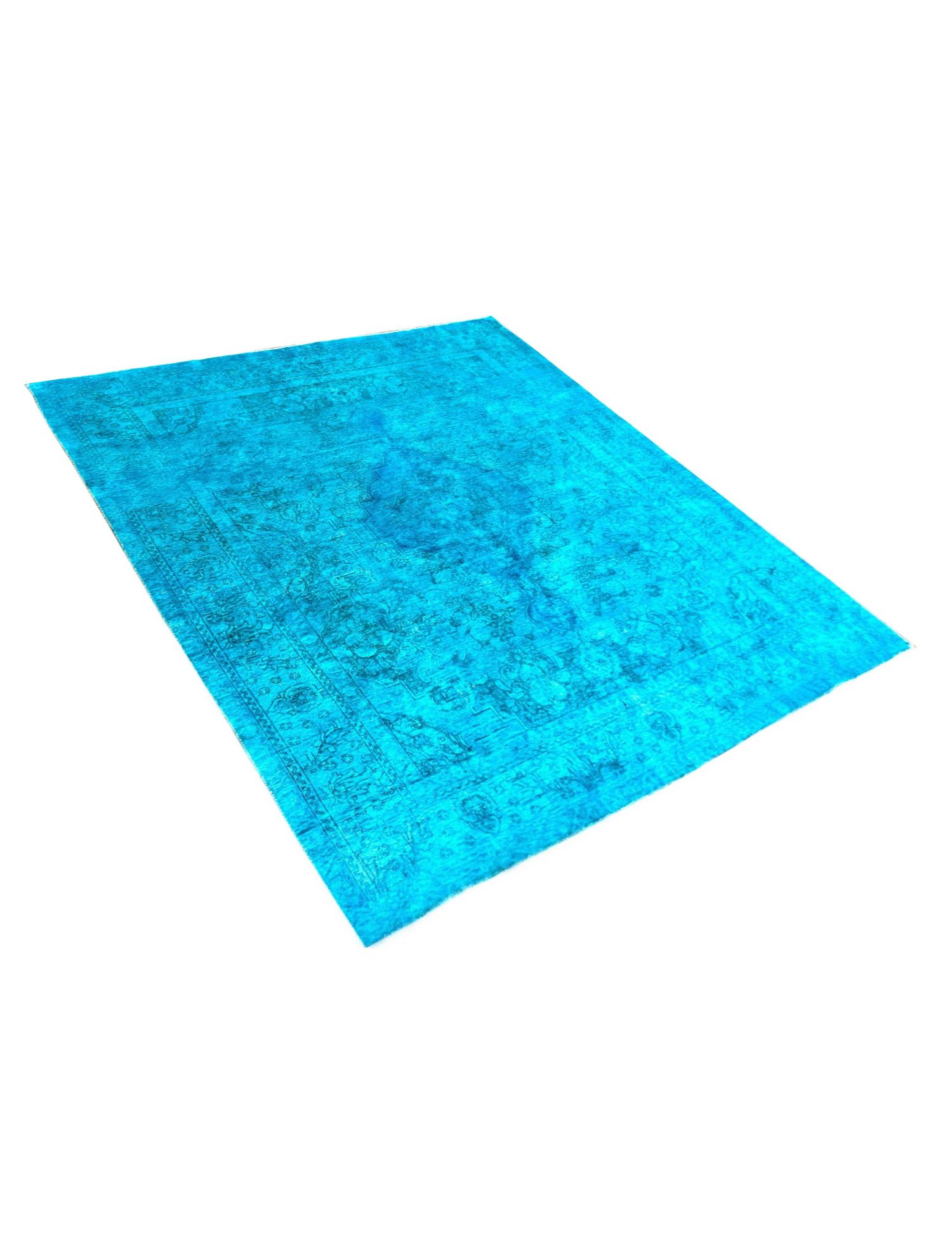 Tappeto vintage persiano  blu <br/>387 x 302 cm