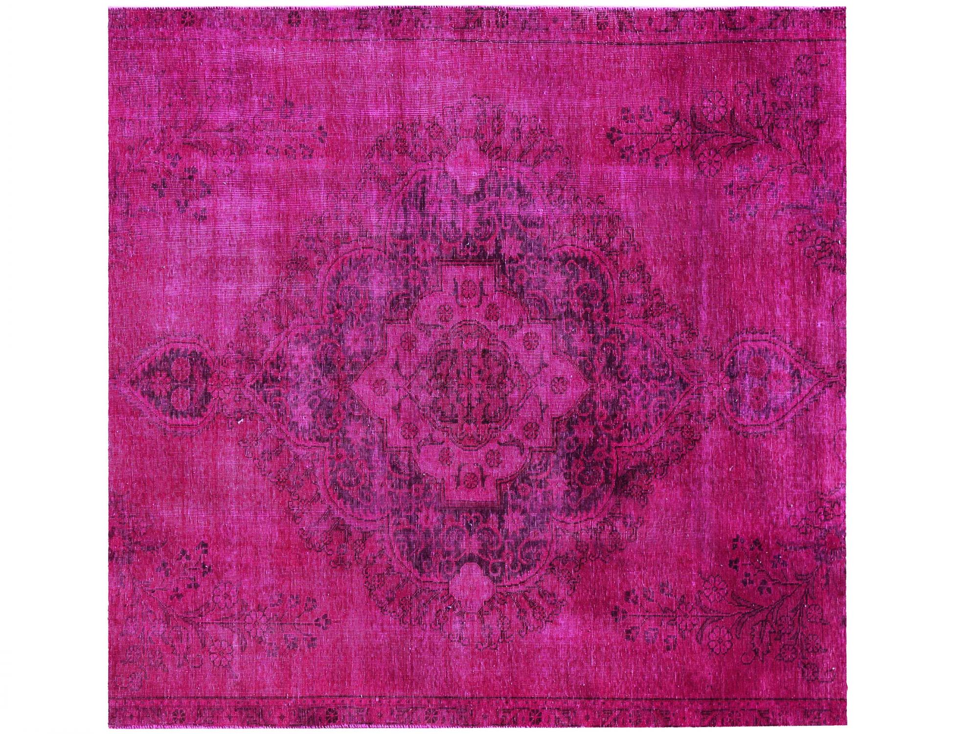 Tappeto Vintage  rosso <br/>226 x 226 cm