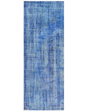  Vintage Tapijt 310 X 75 blauw