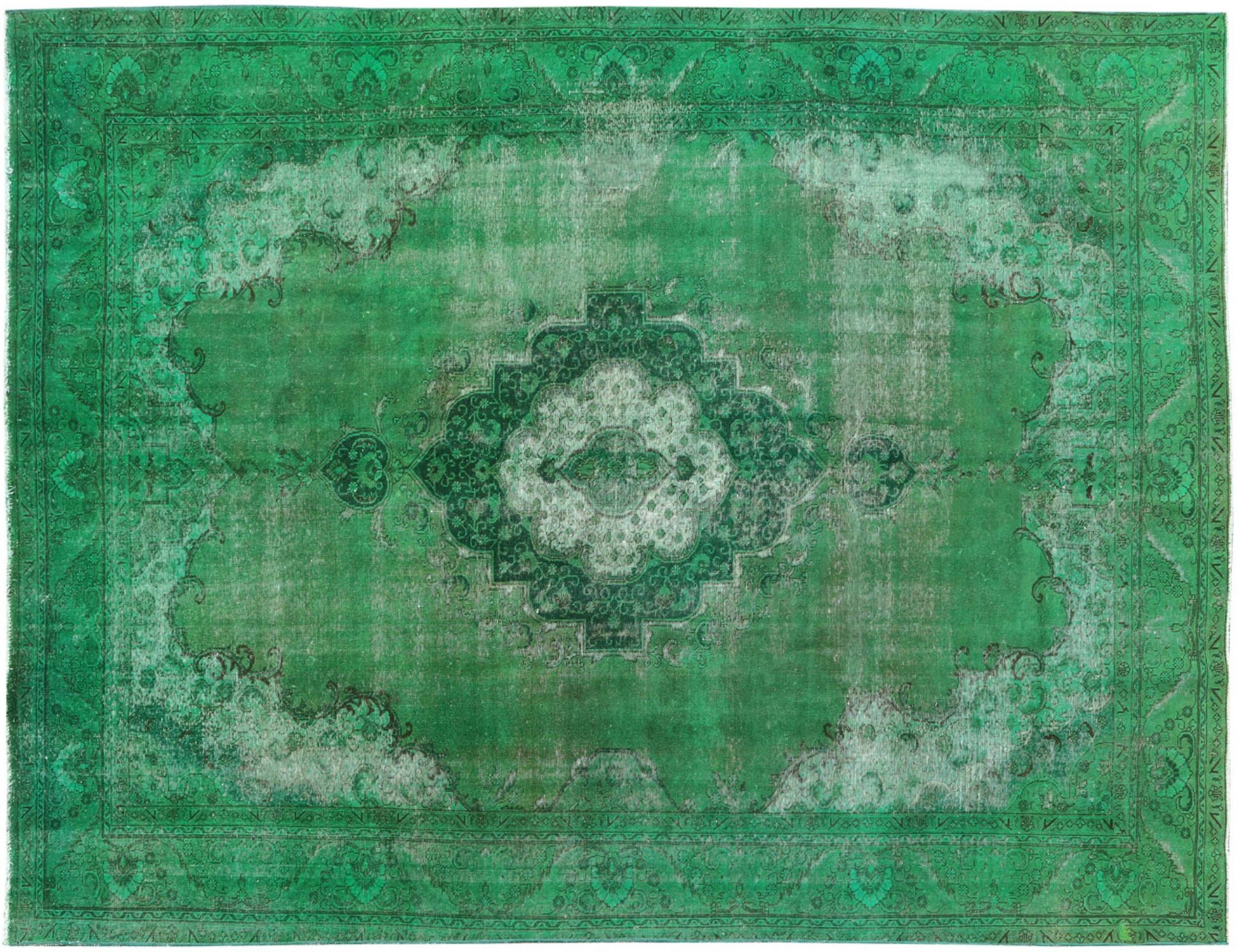 Vintage Tæppe  grøn <br/>484 x 300 cm