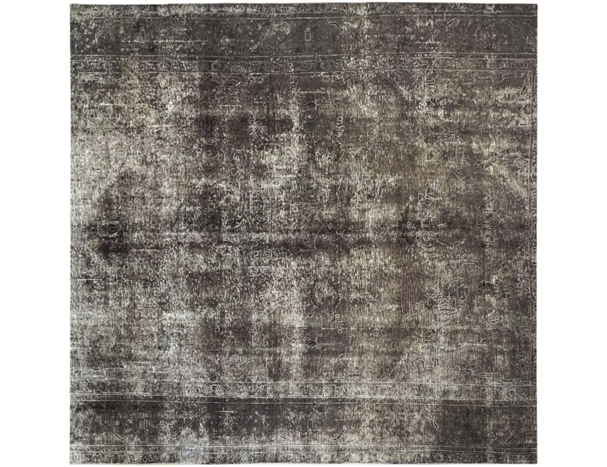 Tappeto Vintage  marrone <br/>287 x 287 cm