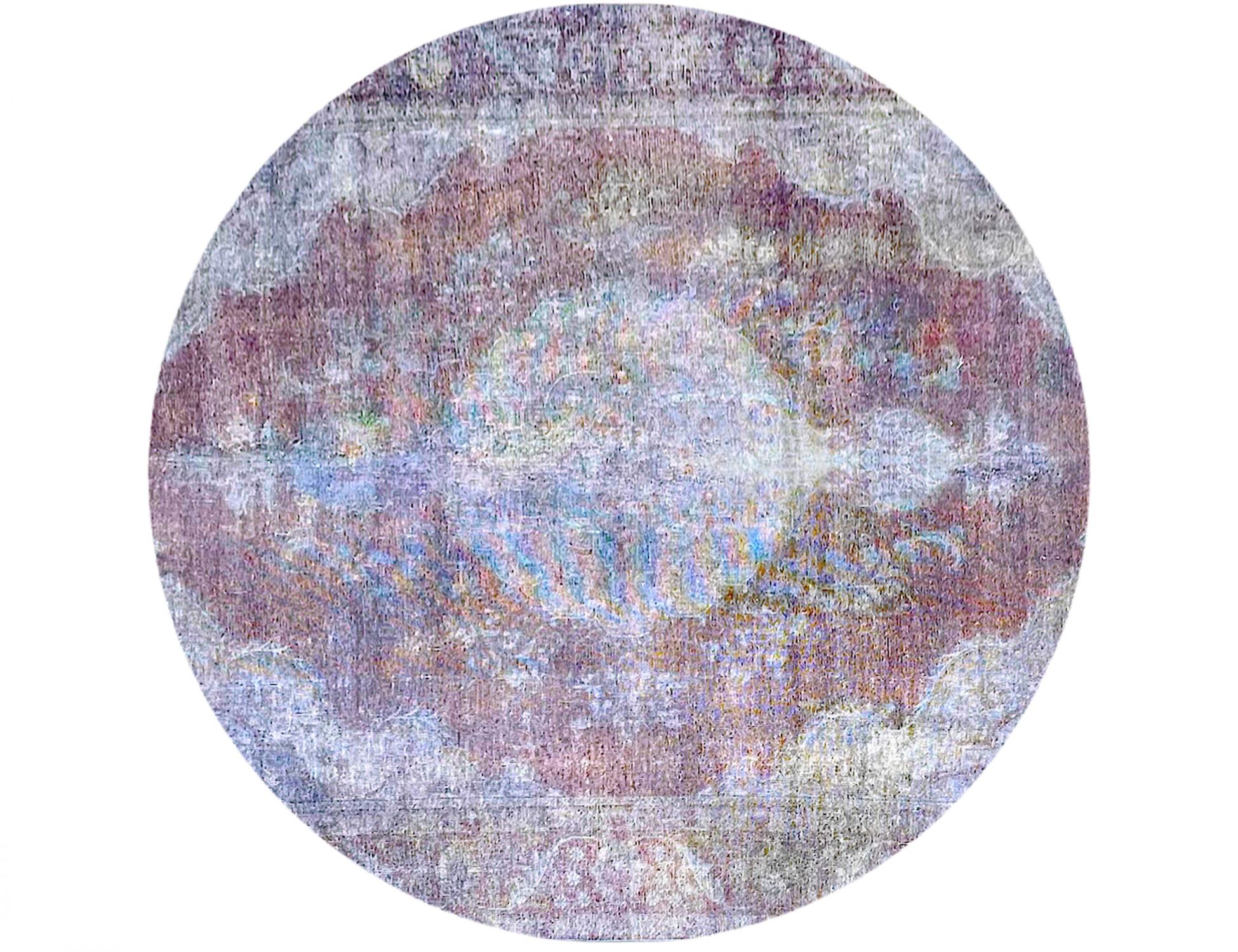 Tappeto Vintage  grigo <br/>250 x 250 cm