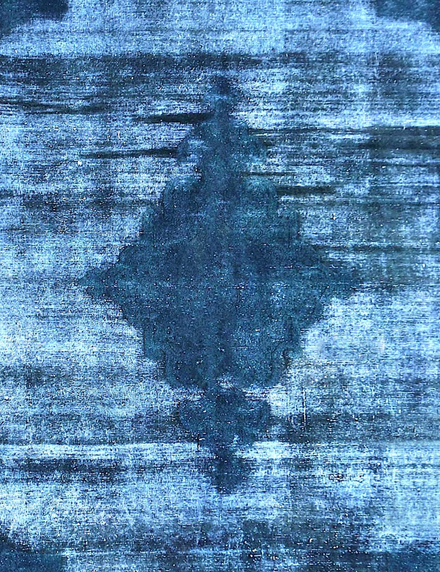 Tappeto Vintage  blu <br/>330 x 225 cm