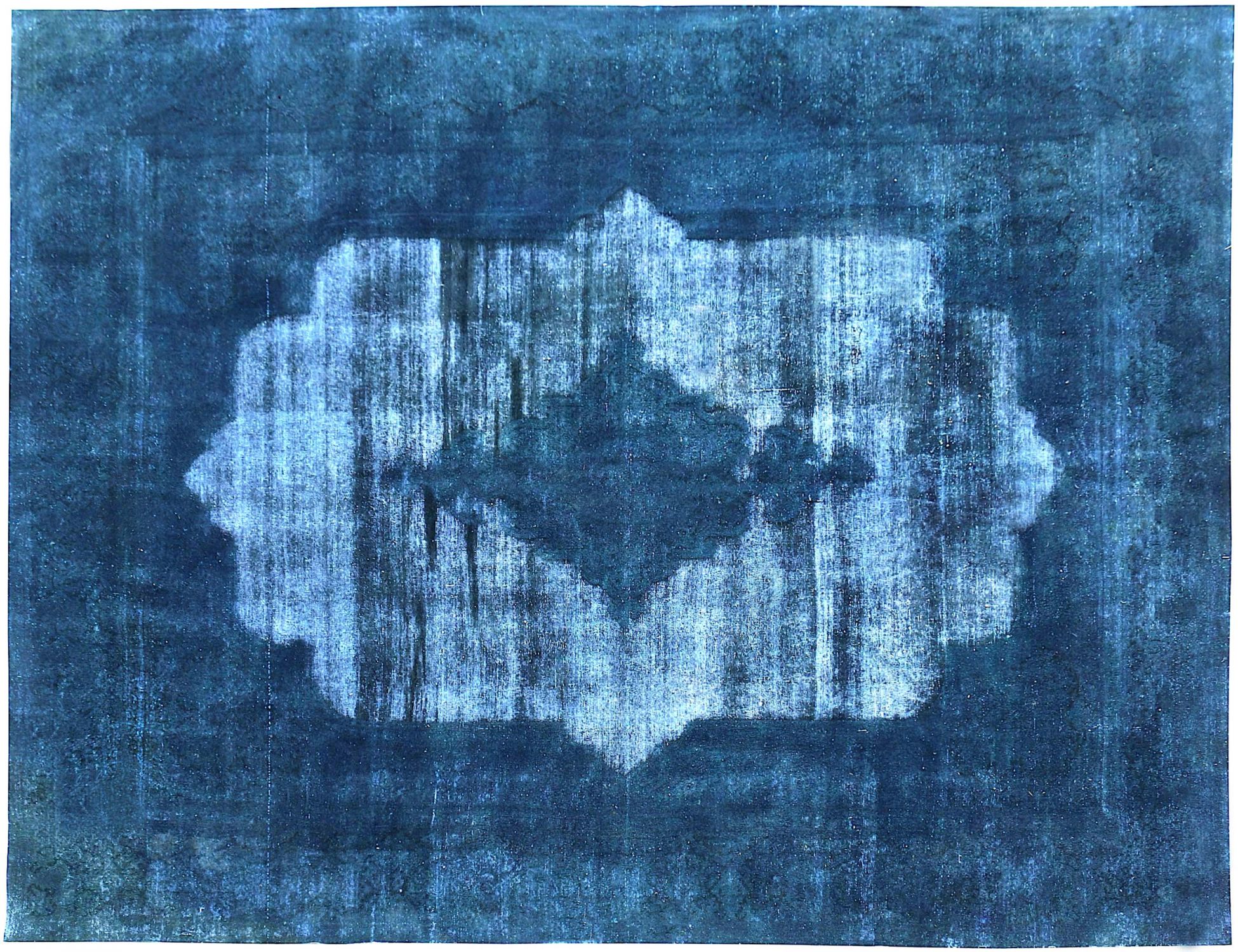 Tappeto Vintage  blu <br/>365 x 250 cm