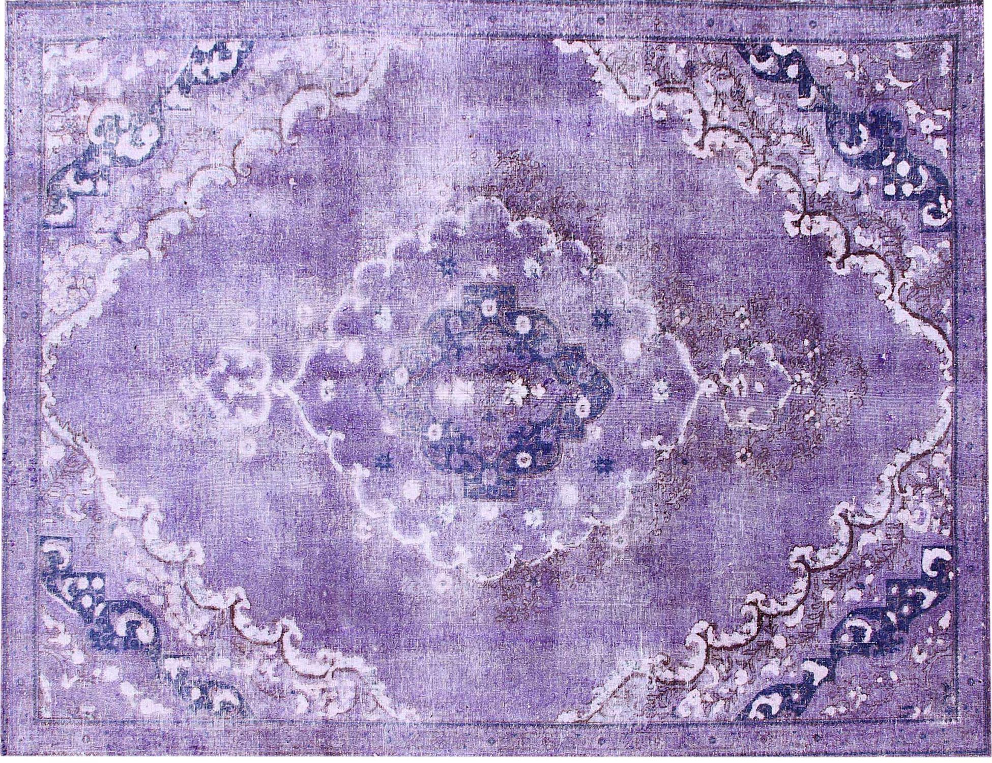 Tappeto vintage persiano  viola <br/>318 x 228 cm