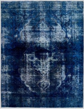 Vintage Teppich 260 X 184 blau
