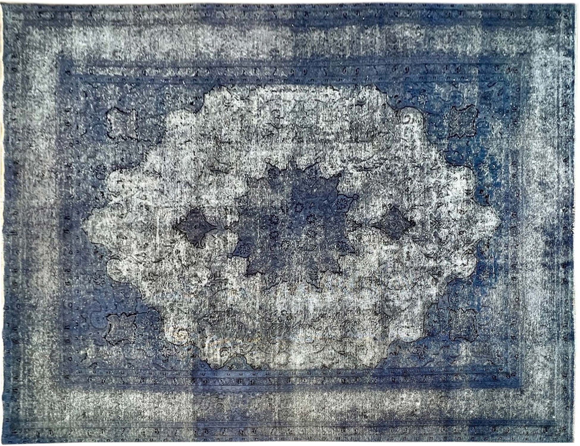 Tappeto vintage persiano  blu <br/>374 x 286 cm