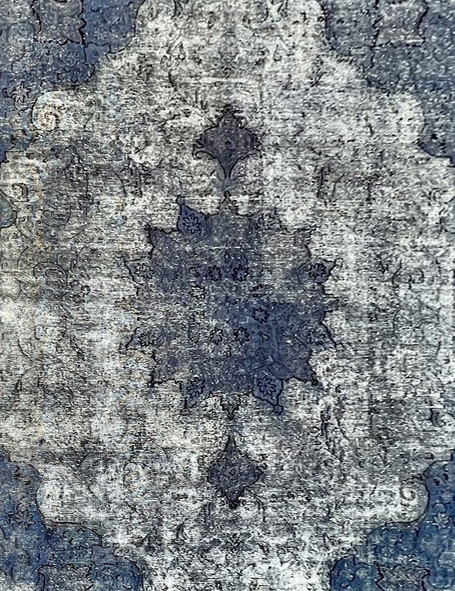 Tappeto vintage persiano  blu <br/>374 x 286 cm