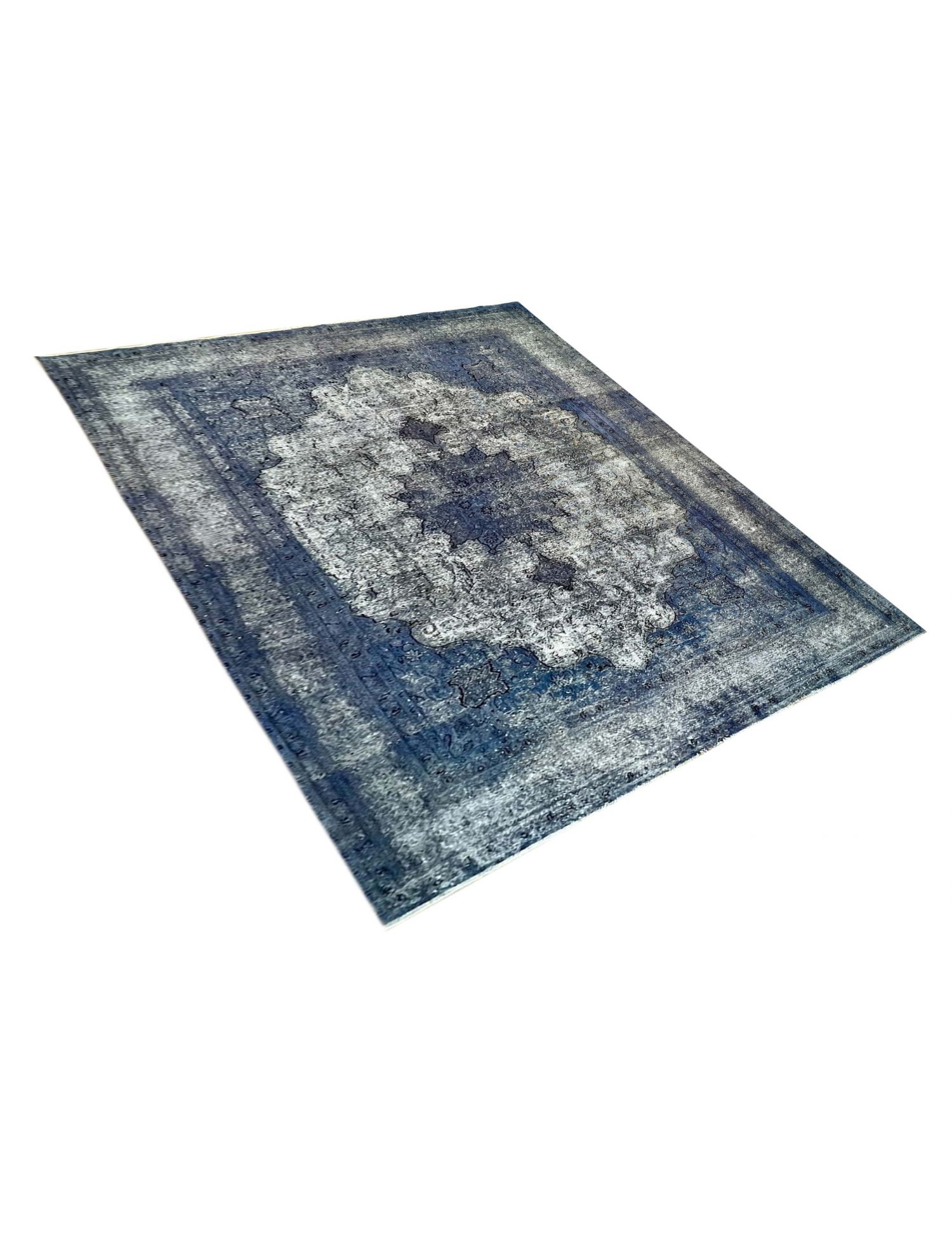 Tappeto vintage persiano  blu <br/>374 x 286 cm