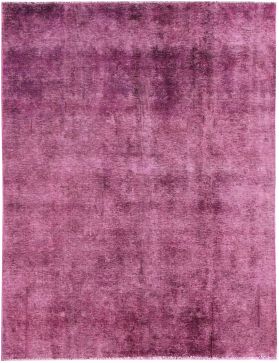 Persischer Vintage Teppich 278 x 188 lila