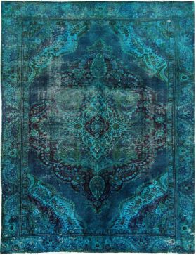 Persischer Vintage Teppich 263 x 180 blau