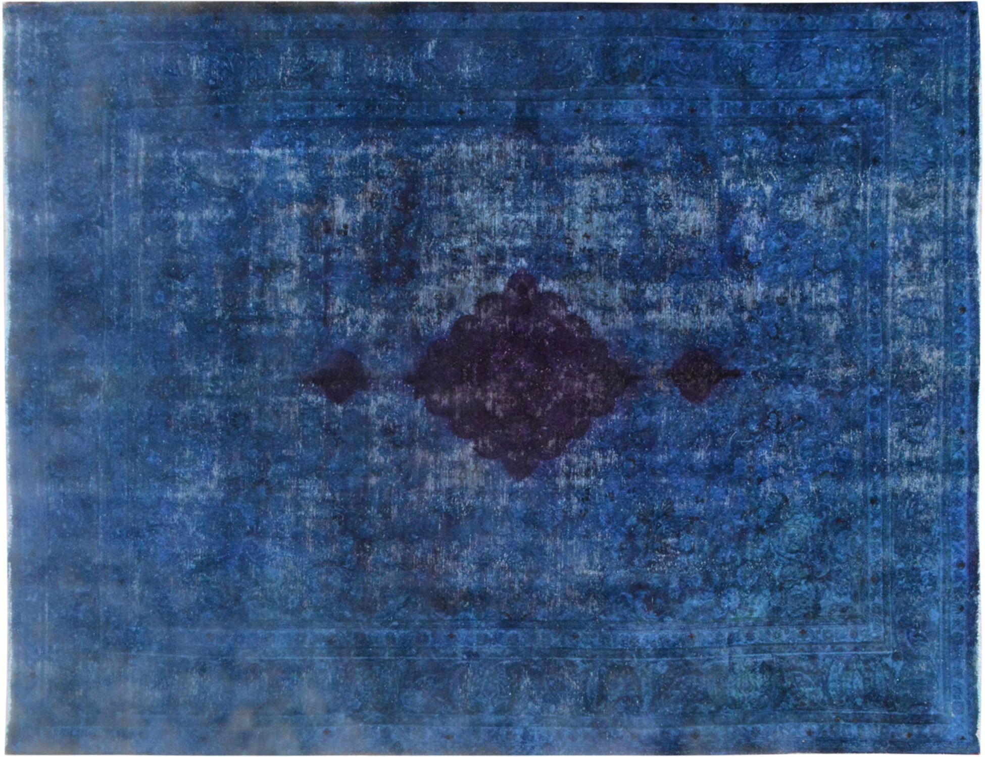 Tappeto Vintage  blu <br/>377 x 290 cm