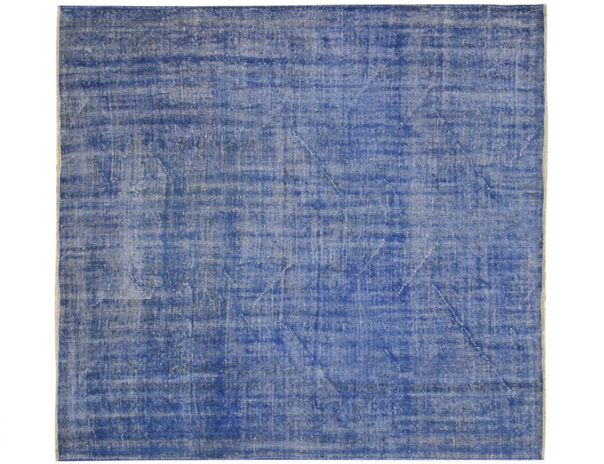  Vintage Tapijt  blauw <br/>220 x 222 cm