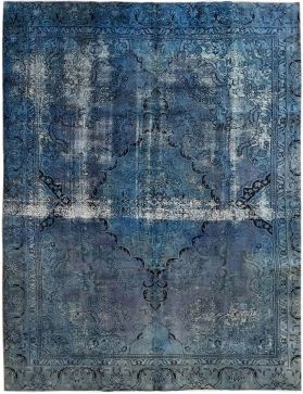 Vintage Teppich 348 X 254 blau