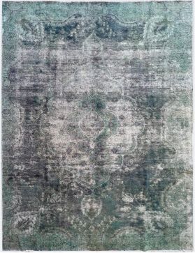 Persischer Vintage Teppich 305 x 198 grün