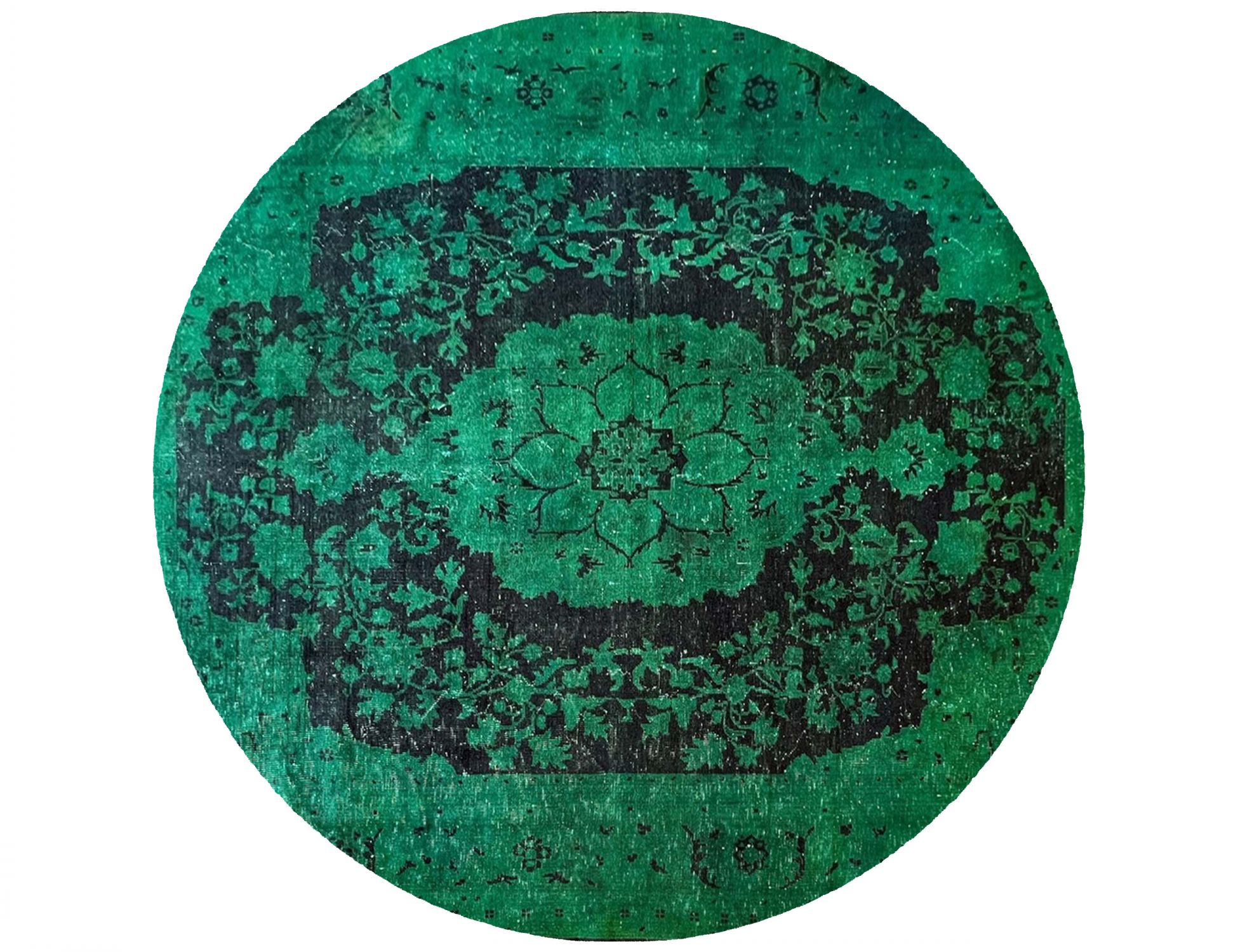 Tappeto Vintage  verde <br/>263 x 263 cm