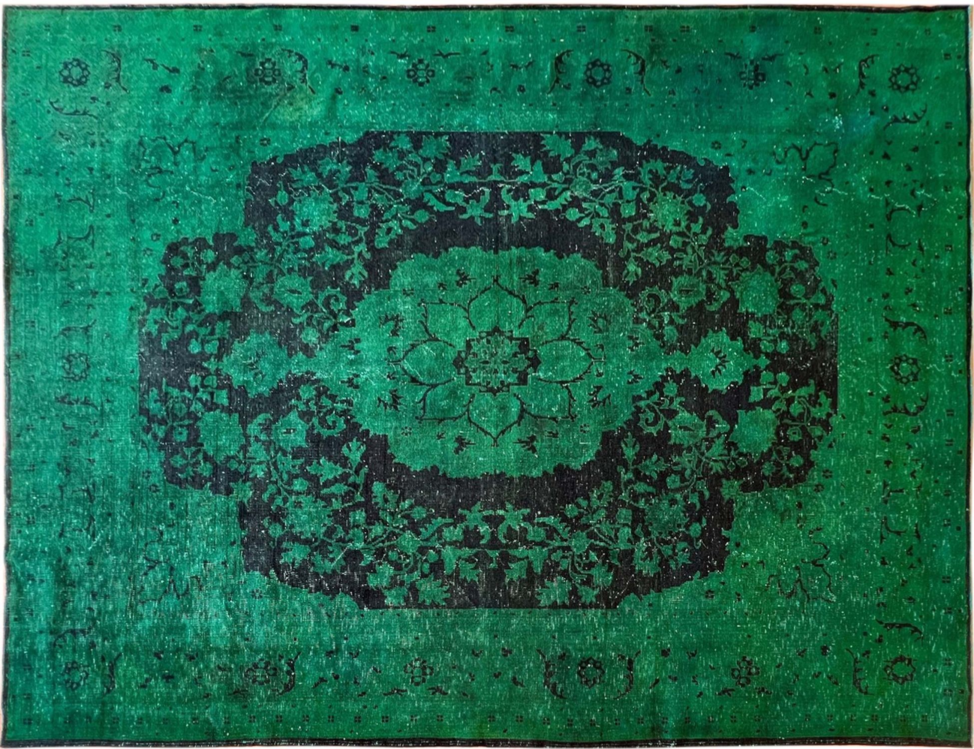  Vintage Tapijt  groen <br/>347 x 263 cm
