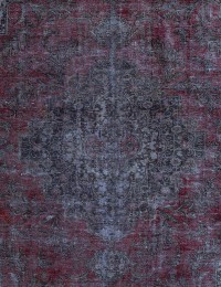 Lila Persien Vintage Teppich  290 x 190 cm